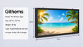 20" x 52" Full Color Programmable LED Window Sign