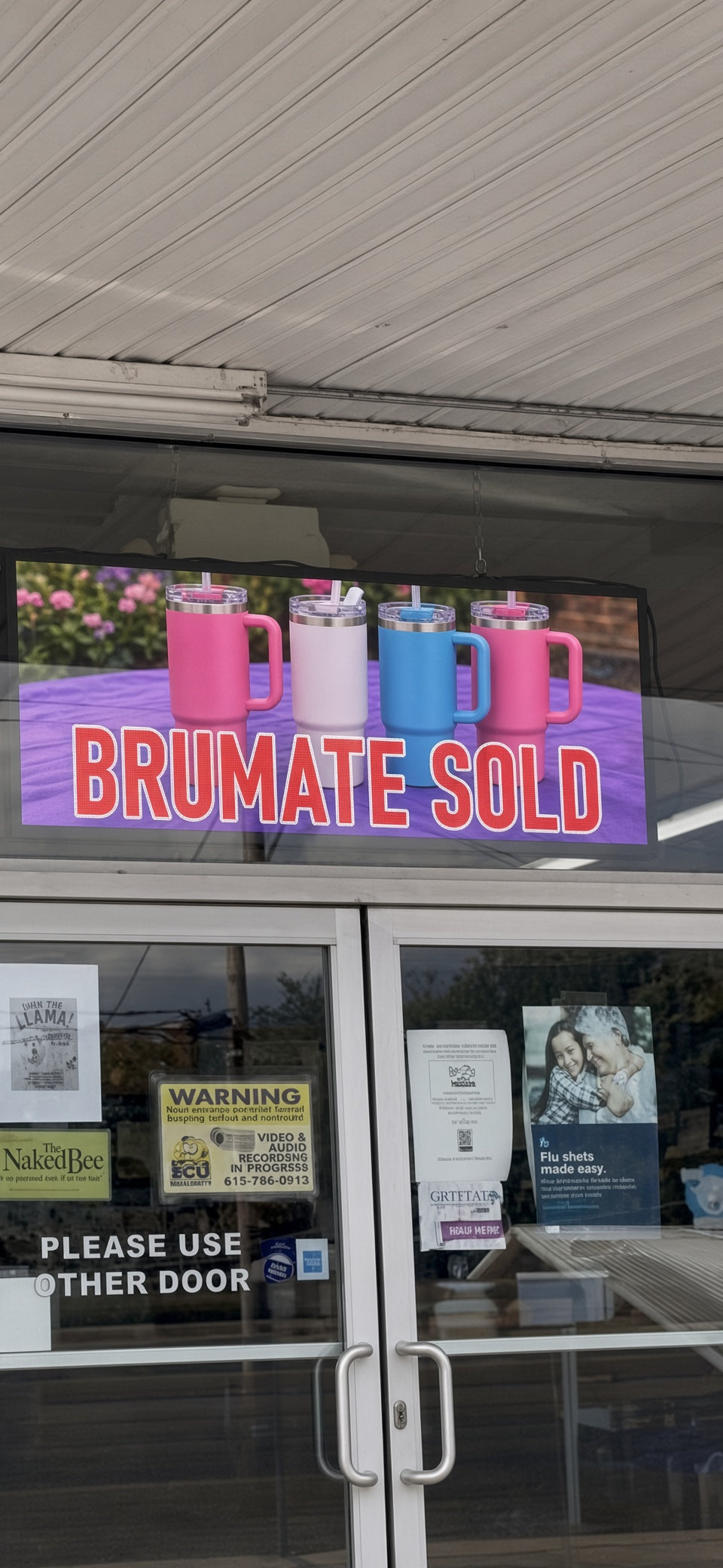 20" x 52" Full Color Programmable LED Window Sign